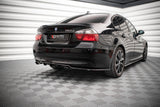 Maxton Design - Central Rear Splitter (with Vertical Bars) BMW Series 3 E90 Sedan Rear Diffuser Maxton Design royalty-bespoke.myshopify.com