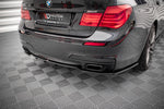 Maxton Design - Central Rear Splitter (with vertical bars) BMW Series 7 M-Pack F01