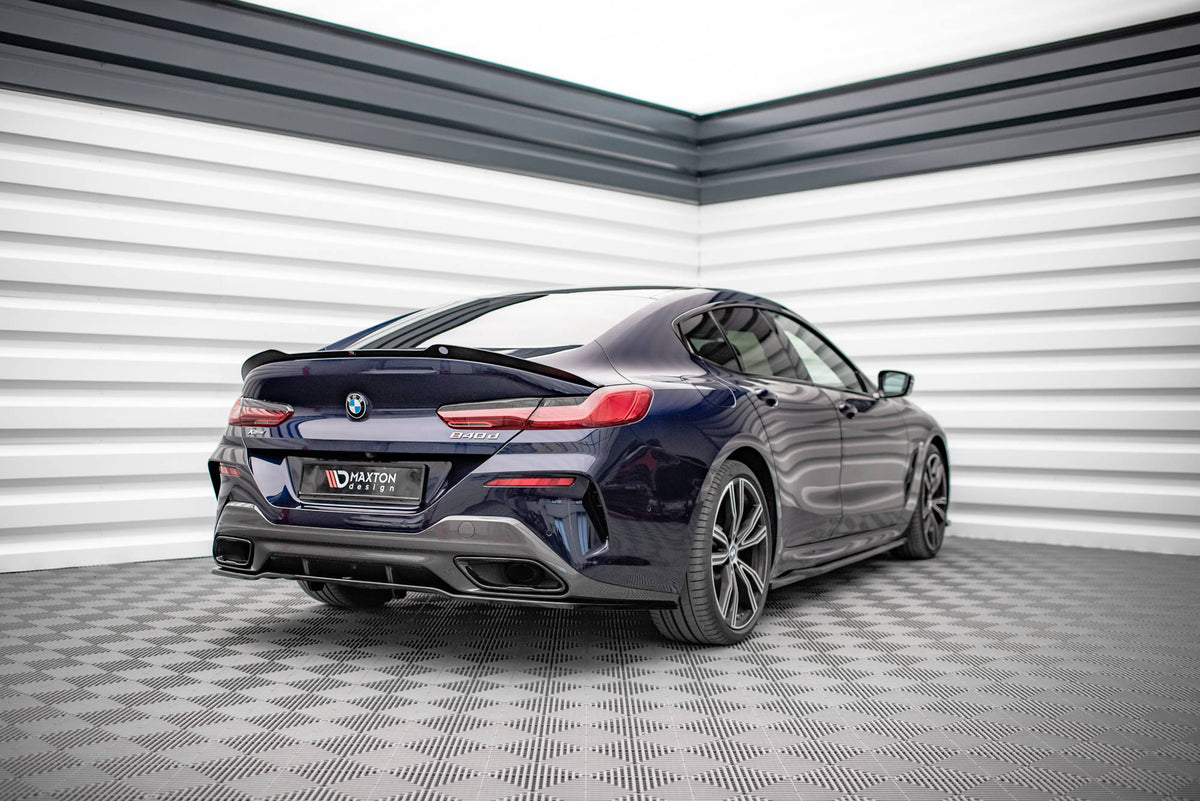 Maxton Design - Central Rear Splitter (with vertical bars) BMW Series 8 ...