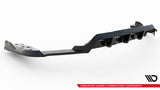 Maxton Design - Central Rear Splitter (with Vertical Bars) BMW X6 M F96