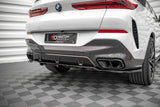 Maxton Design - Central Rear Splitter V1 BMW X6 M-Pack G06 Rear Diffuser Maxton Design royalty-bespoke.myshopify.com