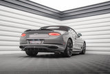 Maxton Design - Central Rear Splitter (with Vertical Bars) Bentley Continental GT MK3 Rear Diffuser Maxton Design royalty-bespoke.myshopify.com