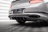 Maxton Design - Central Rear Splitter (with Vertical Bars) Bentley Continental GT MK3 Rear Diffuser Maxton Design royalty-bespoke.myshopify.com