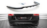 Maxton Design - Central Rear Splitter (with Vertical Bars) Bentley Continental GT V8 S MK2