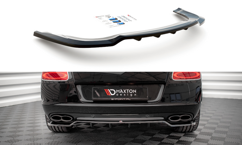 Maxton Design - Central Rear Splitter (with Vertical Bars) Bentley Continental GT V8 S MK2 Rear Diffuser Maxton Design royalty-bespoke.myshopify.com