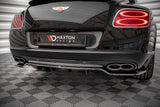 Maxton Design - Central Rear Splitter (with Vertical Bars) Bentley Continental GT V8 S MK2 Rear Diffuser Maxton Design royalty-bespoke.myshopify.com