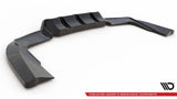 Maxton Design - Central Rear Splitter (with Vertical Bars) Range Rover Sport SVR MK2 Rear Diffuser Maxton Design royalty-bespoke.myshopify.com