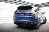 Maxton Design - Central Rear Splitter (with Vertical Bars) Range Rover Sport SVR MK2 Rear Diffuser Maxton Design royalty-bespoke.myshopify.com