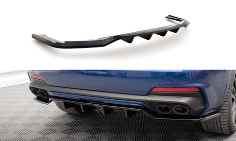 Maxton Design - Central Rear Splitter (with Vertical Bars) Maserati Levante GTS MK1