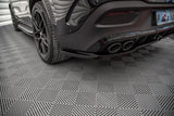 Maxton Design - Central Rear Splitter (with vertical bars) Mercedes Benz GLE 53 AMG Coupe C167 Rear Diffuser Maxton Design royalty-bespoke.myshopify.com