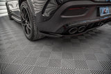 Maxton Design - Central Rear Splitter (with vertical bars) Mercedes Benz GLE-Class Coupe C167
