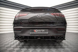 Maxton Design - Central Rear Splitter (with vertical bars) Mercedes Benz GLE 53 AMG Coupe C167 Rear Diffuser Maxton Design royalty-bespoke.myshopify.com