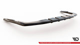 Maxton Design - Central Rear Splitter (with Vertical Bars) Mercedes Benz AMG GT 63S 4-Door Coupe Aero