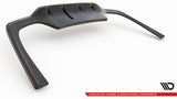 Maxton Design - Central Rear Splitter (with Vertical Bars) Mercedes Benz C-Class AMG-Line W206 Rear Diffuser Maxton Design royalty-bespoke.myshopify.com
