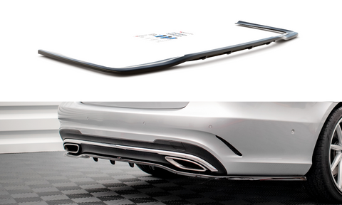 Maxton Design - Central Rear Splitter (with vertical bars) Mercedes Benz E-Class AMG-Line Sedan W212 (Facelift) Rear Diffuser Maxton Design royalty-bespoke.myshopify.com