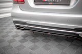 Maxton Design - Central Rear Splitter (with vertical bars) Mercedes Benz E-Class AMG-Line Sedan W212 (Facelift) Rear Diffuser Maxton Design royalty-bespoke.myshopify.com