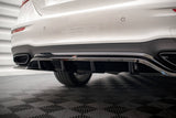 Maxton Design - Central Rear Splitter (with Vertical Bars) Mercedes Benz E-Class AMG-Line W213 Facelift Rear Diffuser Maxton Design royalty-bespoke.myshopify.com