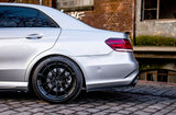Maxton Design - Central Rear Splitter (With Vertical Bars) Mercedes Benz E63 AMG Sedan W212 Facelift Rear Diffuser Maxton Design royalty-bespoke.myshopify.com