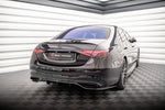 Maxton Design - Central Rear Splitter (with Vertical Bars) Mercedes Benz S-Class AMG-Line W223