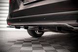 Maxton Design - Central Rear Splitter (with Vertical Bars) Mercedes Benz V-Class AMG-Line W447 Facelift Rear Diffuser Maxton Design royalty-bespoke.myshopify.com
