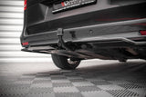 Maxton Design - Central Rear Splitter (with Vertical Bars) Mercedes Benz V-Class AMG-Line W447 Facelift Rear Diffuser Maxton Design royalty-bespoke.myshopify.com