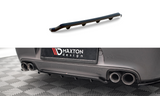Maxton Design - Central Rear Splitter (with Vertical Bars) Porsche 911 Carrera / GTS 997 Facelift