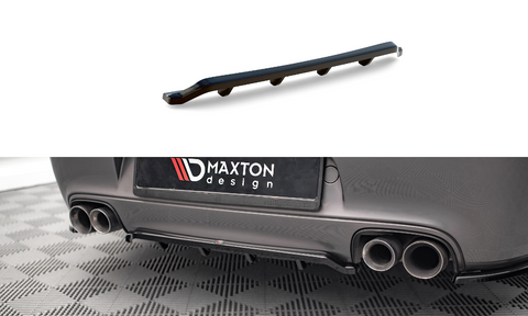 Maxton Design - Central Rear Splitter (with Vertical Bars) Porsche 911 Carrera / GTS 997 Facelift