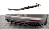 Maxton Design - Rear Splitter (with Vertical Bars) Porsche Panamera Turbo S E-Hybrid / Panamera E-Hybrid / Panamera 4S 971 Rear Diffuser Maxton Design royalty-bespoke.myshopify.com