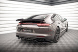 Maxton Design - Rear Splitter (with Vertical Bars) Porsche Panamera Turbo S E-Hybrid / Panamera E-Hybrid / Panamera 4S 971 Rear Diffuser Maxton Design royalty-bespoke.myshopify.com