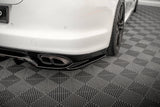 Maxton Design - Central Rear Splitter (with Vertical Bars) Porsche Panamera Turbo 970 Rear Diffuser Maxton Design royalty-bespoke.myshopify.com