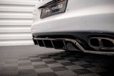 Maxton Design - Central Rear Splitter (with Vertical Bars) Porsche Panamera Turbo 970 Rear Diffuser Maxton Design royalty-bespoke.myshopify.com
