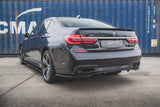 Maxton Design - Central Rear Splitter (with vertical bars) BMW Series 7 G11 M-Pack Rear Diffuser Maxton Design royalty-bespoke.myshopify.com