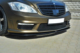 Maxton Design - Front Splitter Mercedes Benz S-Class W221 AMG Front Spoiler Maxton Design royalty-bespoke.myshopify.com