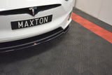 Maxton Design - Front Splitter V.1 Tesla Model X Front Spoiler Maxton Design royalty-bespoke.myshopify.com