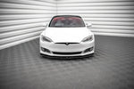 Maxton Design - Front Splitter V.1 Tesla Model S (Facelift)