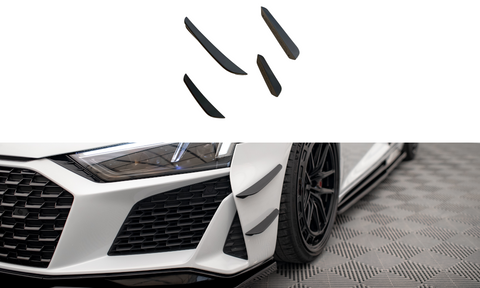 Maxton Design - Front Bumper Canards Audi R8 MK2 Facelift Canards Maxton Design royalty-bespoke.myshopify.com