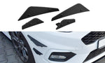 Maxton Design - Front Bumper Wings (Canards) Ford Fiesta ST / ST-Line MK8