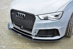 Maxton Design - Front Racing Splitter Audi RS3 8V Sportback