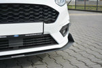 Maxton Design - Front Racing Splitter V.1 Ford Fiesta ST / ST-Line MK8
