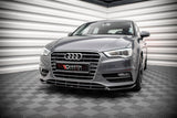 Maxton Design - Front Splitter Audi A3 Sportback 8V Front Spoiler Maxton Design royalty-bespoke.myshopify.com