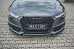 Maxton Design - Front Splitter V.1 Audi S6 / A6 S-Line C7 FL