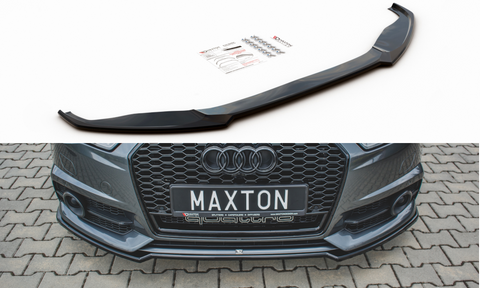 Maxton Design - Front Splitter V.1 Audi S6 / A6 S-Line C7 FL