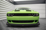 Maxton Design - Front Splitter Dodge Challenger SRT Hellcat Wide Body MK3 Front Spoiler Maxton Design royalty-bespoke.myshopify.com