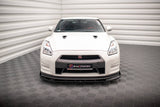 Maxton Design - Front Splitter + Flaps Nissan GTR R35 Facelift Front Spoiler Maxton Design royalty-bespoke.myshopify.com