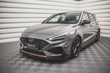 Maxton Design - Front Splitter + Flaps V.1 Hyundai I30N MK3 Facelift Hatchback / Fastback Front Spoiler Maxton Design royalty-bespoke.myshopify.com