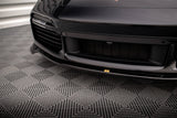Maxton Design - Front Splitter Porsche 911 Turbo S 992 Front Spoiler Maxton Design royalty-bespoke.myshopify.com