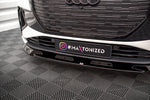 Maxton Design - Front Splitter V.1 Audi Q4 E-Tron Sportback MK1