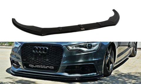 Maxton Design - Front Splitter V.1 Audi S6 / A6 S-Line C7 Front Spoiler Maxton Design royalty-bespoke.myshopify.com