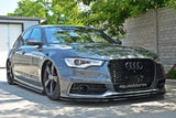 Maxton Design - Front Splitter V.1 Audi S6 / A6 S-Line C7 Front Spoiler Maxton Design royalty-bespoke.myshopify.com