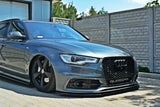 Maxton Design - Front Splitter V.1 Audi S6 / A6 S-Line C7 Front Spoiler Maxton Design royalty-bespoke.myshopify.com